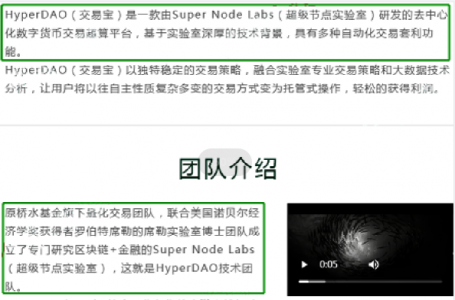 【注意】HyperDao交易宝：声称国际大项目，实则是国人搞的牟取暴利的资金盘！！