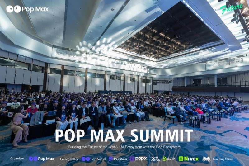 Pop Max在巴厘岛发布生态战略，全面引领Web3+AI新时代