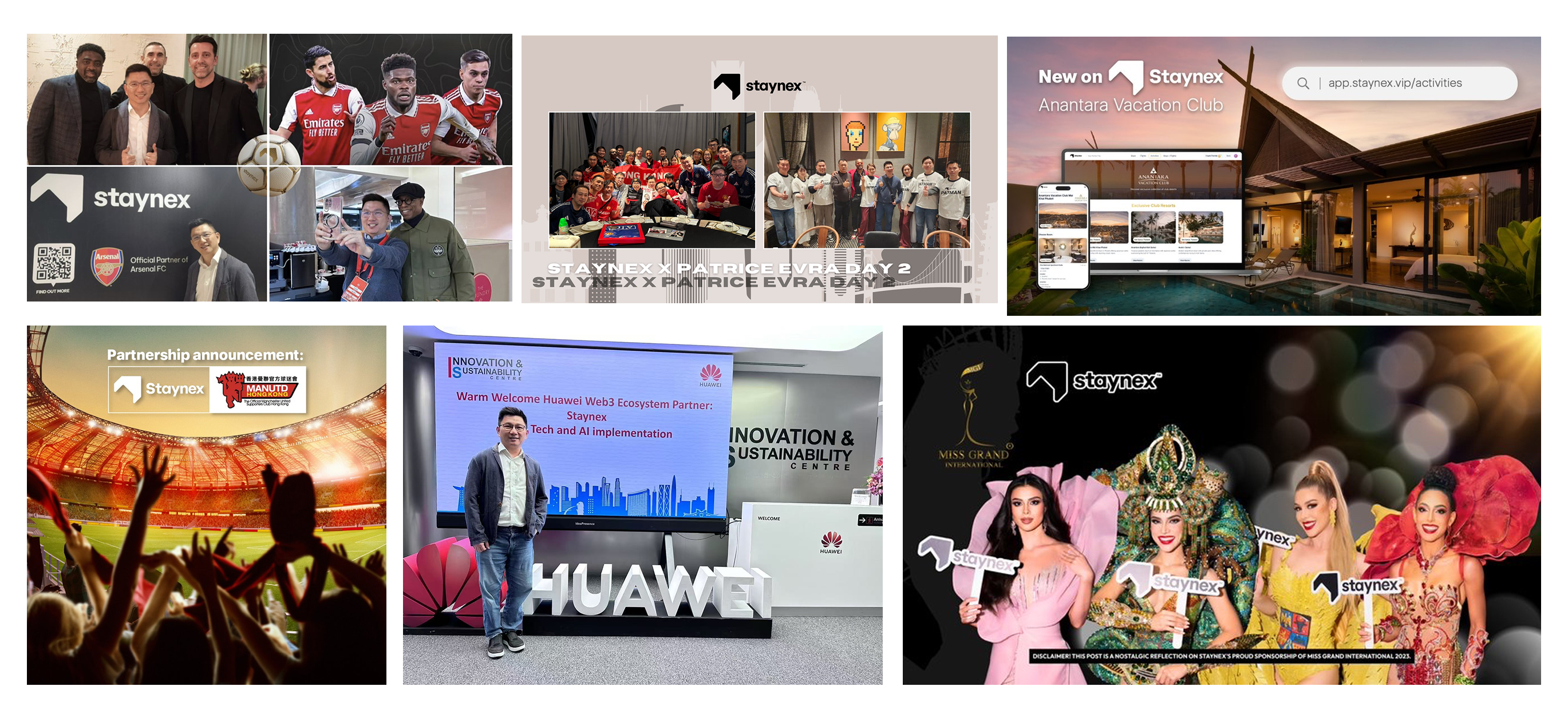 华为与阿森纳官方双背书，Web3旅游龙头Staynex即将TGE？